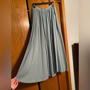 Elegantees blue maxi skirt